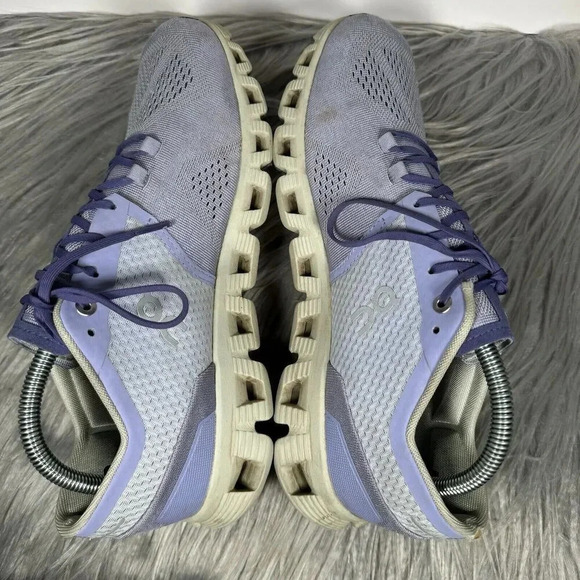 On Running Cloud X Size 10 Purple Lavender Athletic Sneakers - Picture 5 of 9